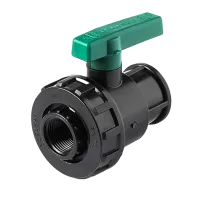 Кран шаровый Poelsan 1 ¼" х 1" ВР-ВР