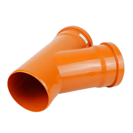 Тройник VALFEX 45⁰ градусов 110-110 для наружной канализации