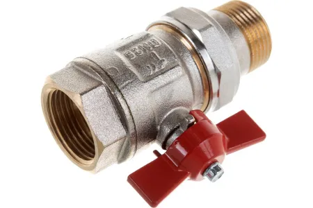 Кран шаровый IDEAL для коллекторов 1"