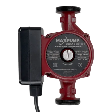 Циркуляционный насос MAXPUMP DELTA 25/6-180
