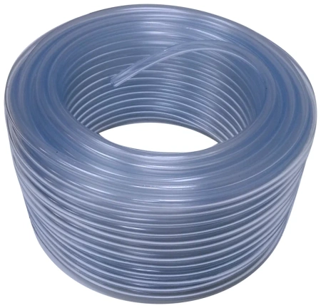 Шланг ПВХ технический однослойный пищевой 7х2,5 (прозр.) 50м